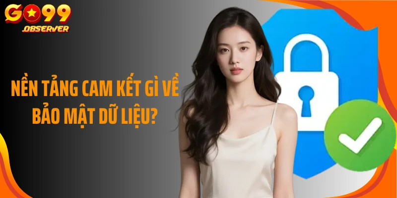 Nền tảng cam kết gì về bảo mật dữ liệu?